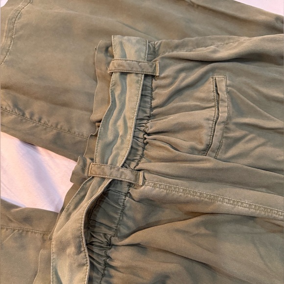 Zara Khaki Green Wide-leg Trousers - M  - Picture 12 of 12